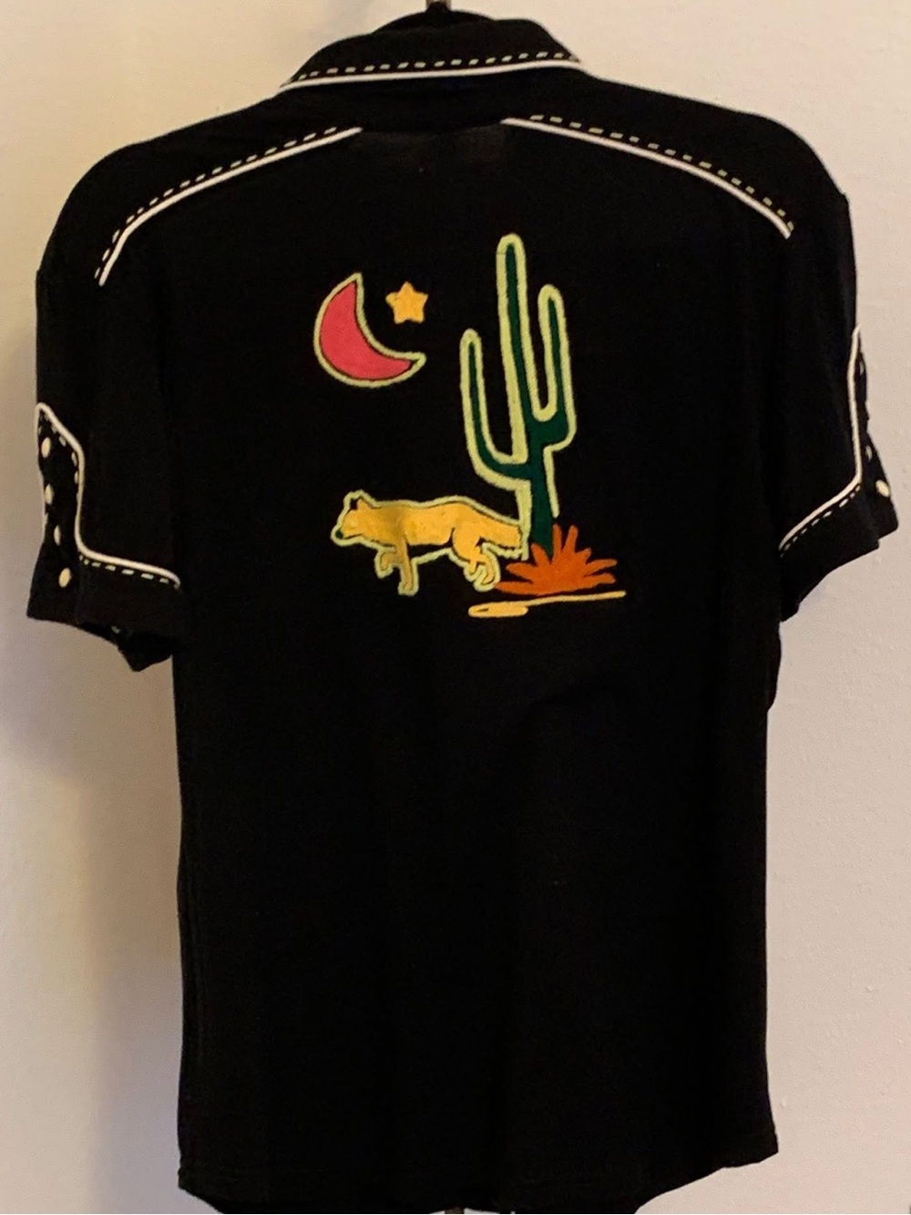 Double D Ranch Rattlesnake Ravine pearl snap jacket top cactus coyote RTL $395 L - Picture 4 of 7